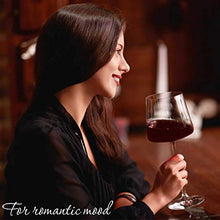 Load image into Gallery viewer, Luxbe - Crystal Wine Glasses 20.5-ounce, Set of 4 - Red or White Wine Large Glasses - 600ml