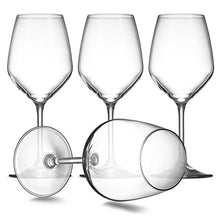 Load image into Gallery viewer, Paksh Novelty Italian Red Wine Glasses - 18 Ounce - Wine Glass Clear (Set of 4)
