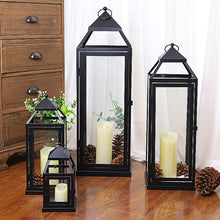 Load image into Gallery viewer, Wrought Iron Glass Retro Candle Holder