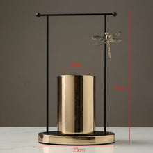 Load image into Gallery viewer, Gold Metal Candle Holders Wedding Decorations Modern Candle Holders Gold Centerpiece Photophore Verre Glass Candlestick zt035