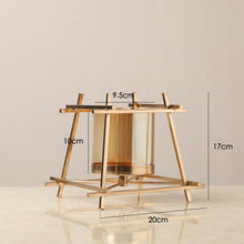 Load image into Gallery viewer, Gold Metal Candle Holders Wedding Decorations Modern Candle Holders Gold Centerpiece Photophore Verre Glass Candlestick zt035