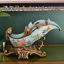 Load image into Gallery viewer, Luxury Wine Bottle & Glasses Holder