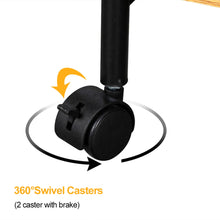 Load image into Gallery viewer, Industrial Bar Cart with Wine Rack and Glass Holder Metal Serving Cart and Kitchen Storage Cart Bar Wood Table Serving Trolley