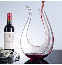 Load image into Gallery viewer, Crystal Wine Glass Decanter
