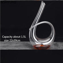 Load image into Gallery viewer, European Crystal Wine Decanter
