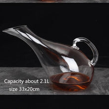 Load image into Gallery viewer, European Crystal Wine Decanter
