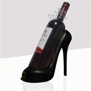 High Heel Shoe Wine Bottle Holder Stylish Rack Gift Basket Accessory for Home Bar Tools