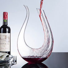 Load image into Gallery viewer, Crystal Wine Glass Decanter
